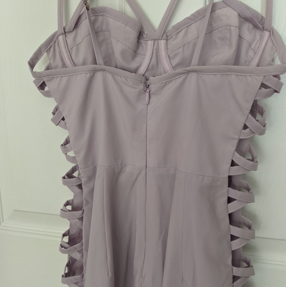 House of CB Lilac Strap Dress - Picture 8 of 11